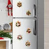 6PCS Snowflake Xmas Set DIY Pearl Diamond Painting Christmas Fridge Magnets, Sparkling Rhinestone Refrigerator Magnet Craft Kit for Home Decor & Gifts