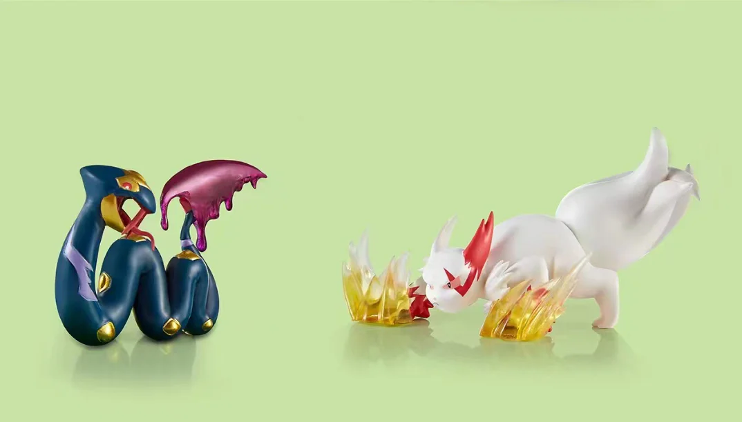 1/20 Scale World Zukan Evolution of Seviper & Zangoose