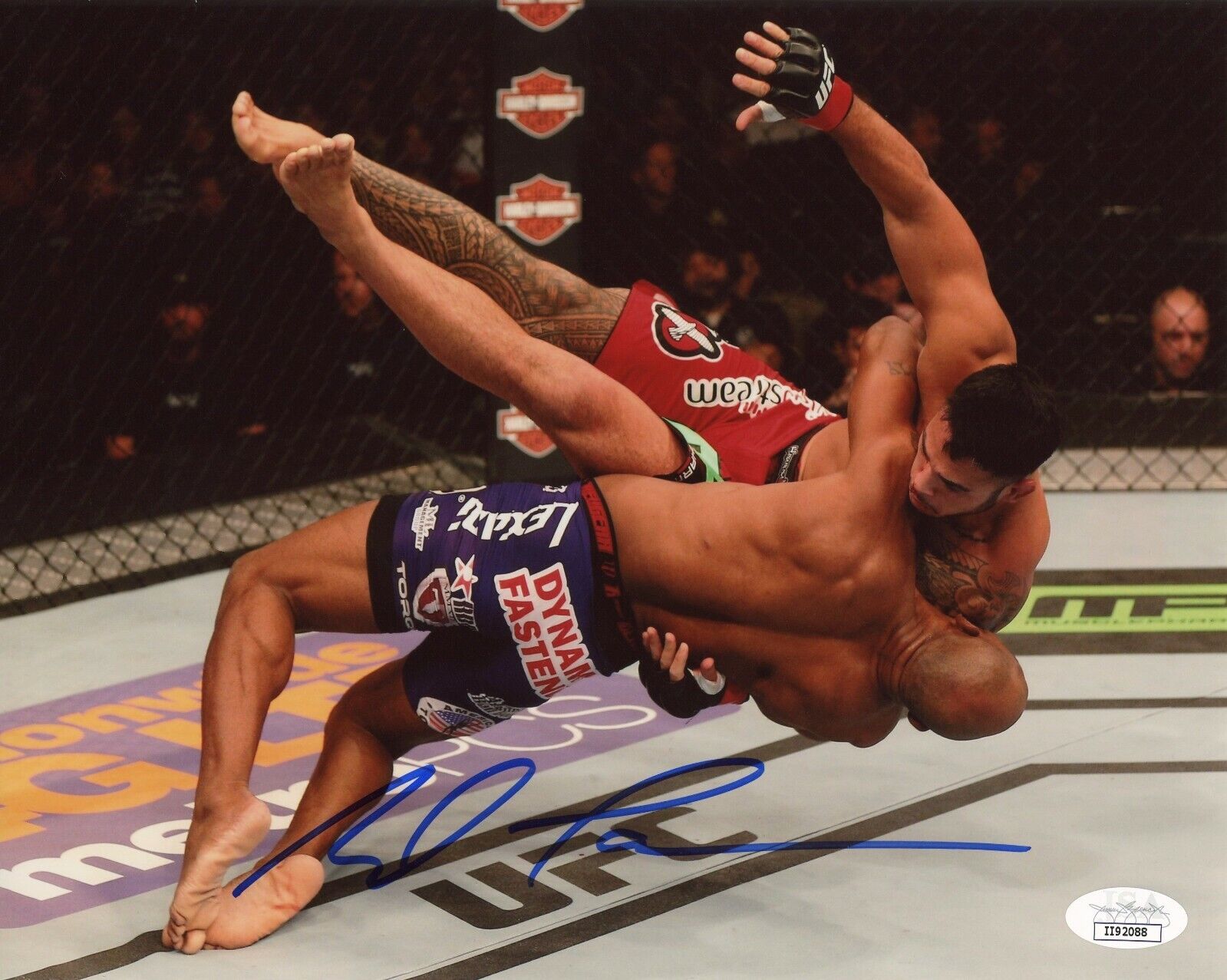 Brad Tavares Hand Signed 8x10 Photo Poster painting UFC Fighter JSA COA Autograph Hawaii B