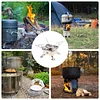 Portable camping stove for camping, hiking and outdoor activities