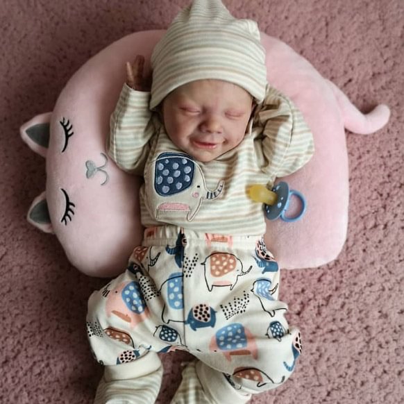 12'' Reborn Newborn Silicone Vinyl Body Baby Cute Reborns Doll Girl Victoria With pacifier