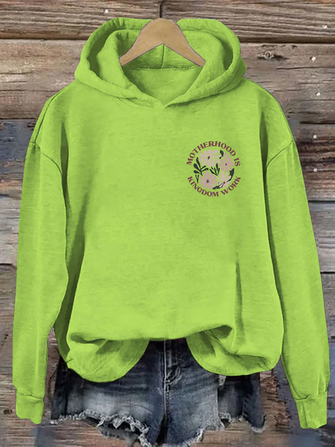 Motherhood Is Kingdom Work Hoodie