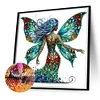 >SALE<5D DIY Partial Special Shaped Drill Diamond Painting Kit Fairy Decoration30x30cm