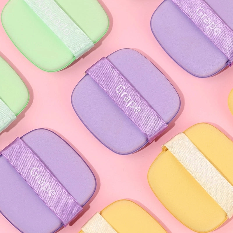 Minimalist Solid Color Pur Makeup Cotton Pad 1 Piece 1 Set