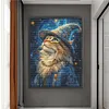 Magic Cat-14CT Stamped Cross Stitch Egyptian Cotton 70*90cm/27.56*35.43in (Big Size) tapestrymarket