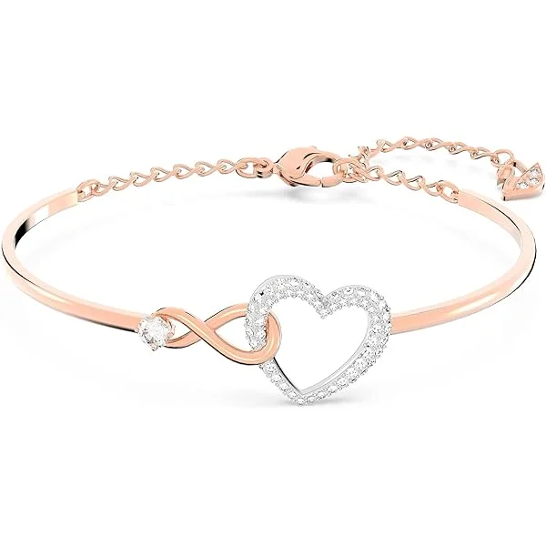 Infinity Heart Diamond Bracelet