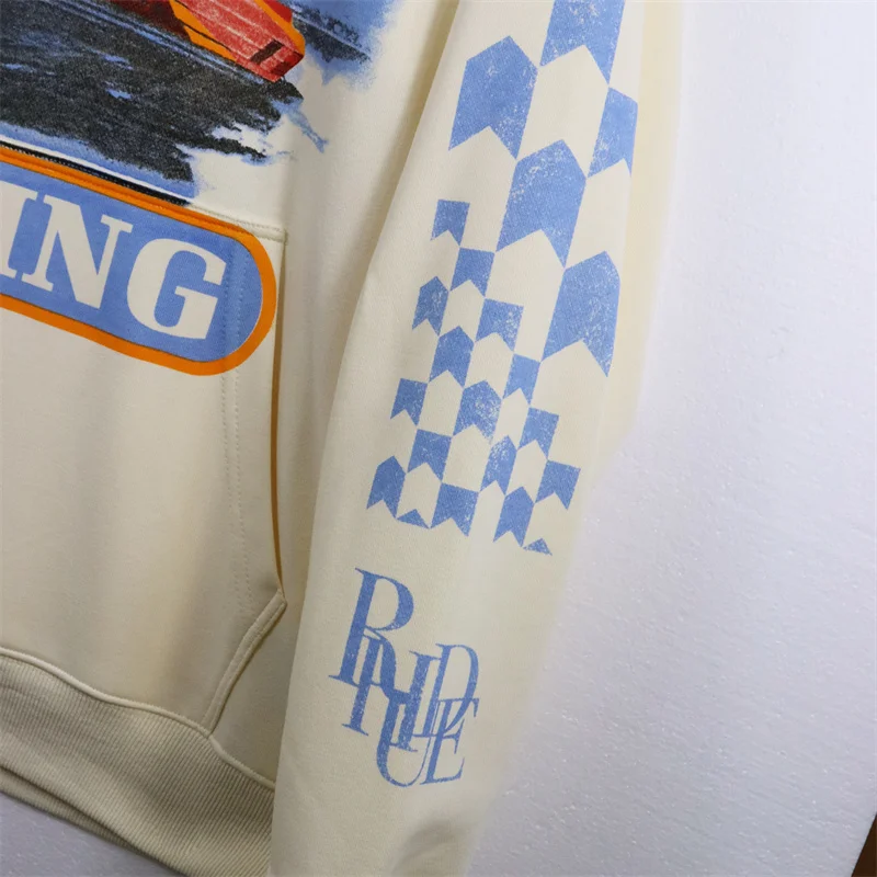 RHUDE 2023 new hoodie sports sweater