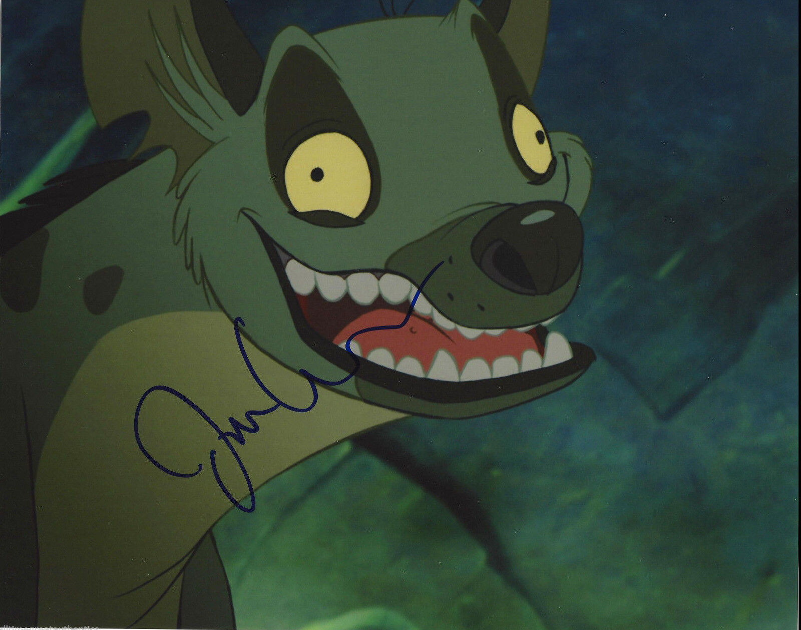 JIM CUMMINGS SIGNED AUTHENTIC 'THE LION KING' ED 8X10 Photo Poster painting w/COA VOICE ACTOR