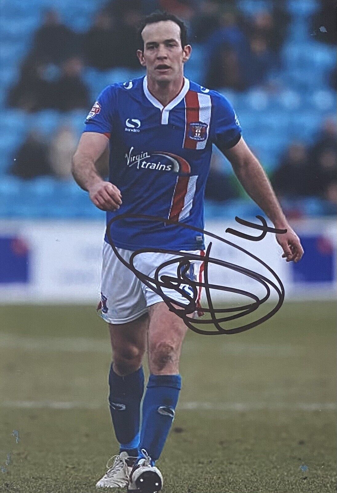 Luke Joyce Genuine Hand Signed 6X4 Carlisle United Photo Poster painting