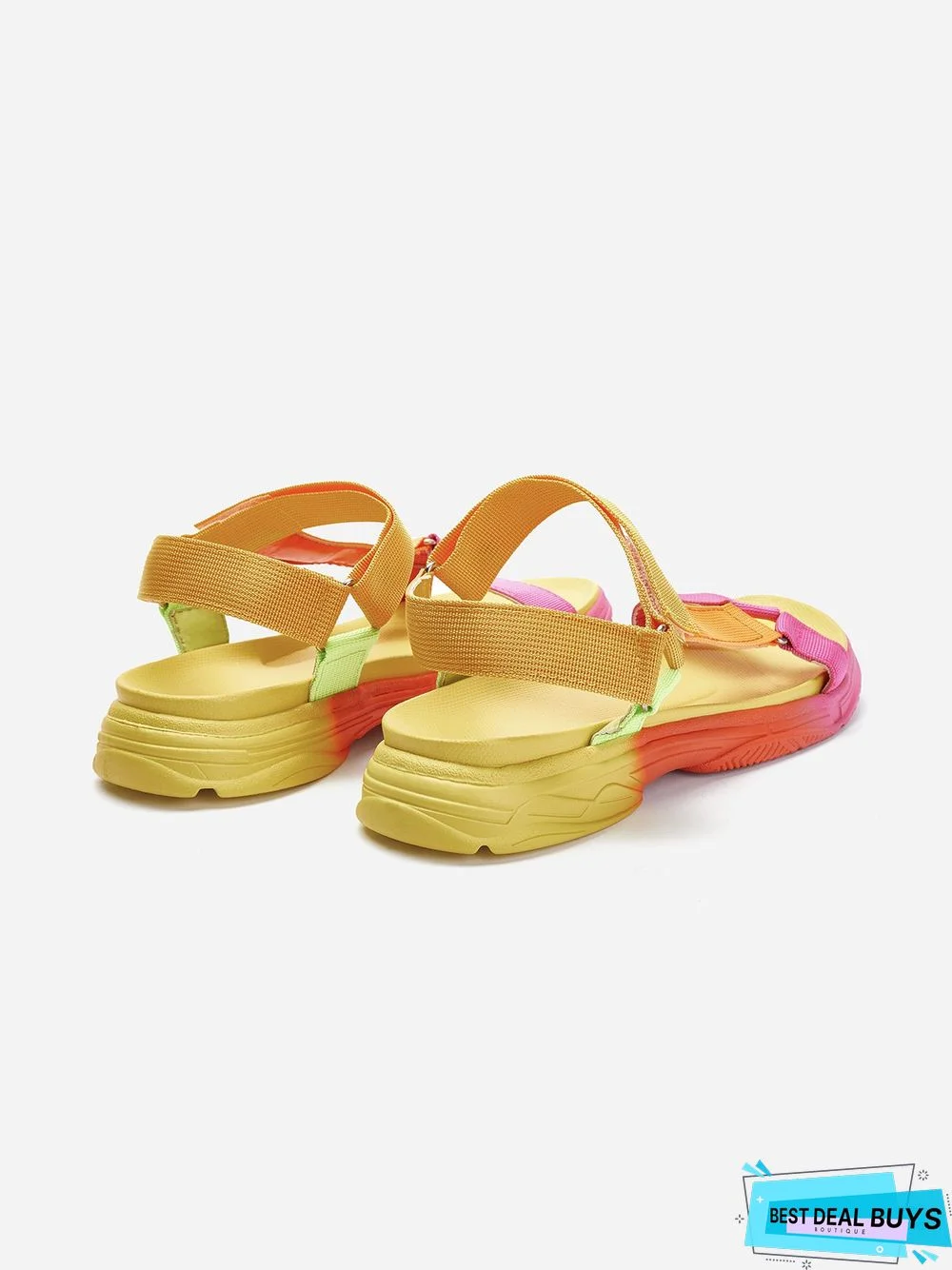 Ladies Strap Plain Colored Sandals