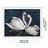 White Swan-14CT Stamped Cross Stitch 52*40cm/20.47*15.75in