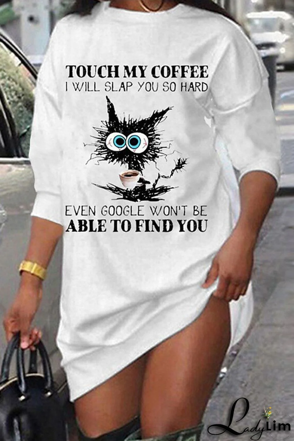 Green Fashion Casual Print Basic O Neck Long Sleeve Plus Size Dresses