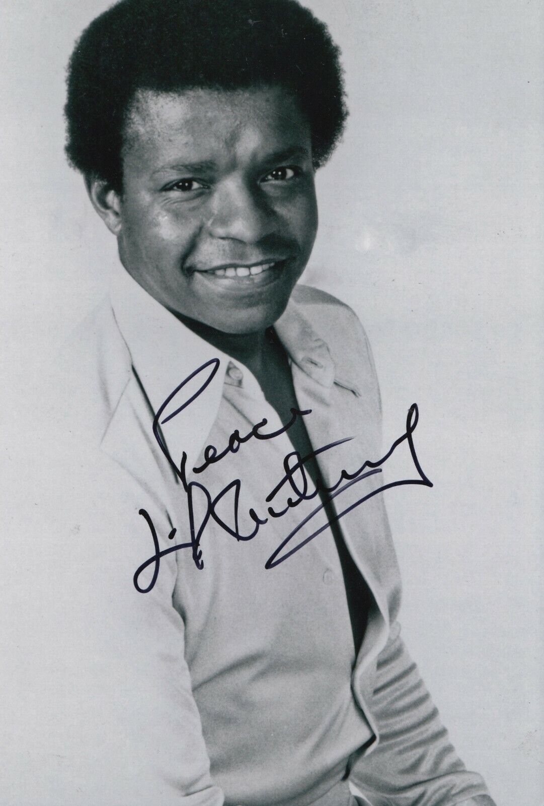 Little Anthony Hand Signed 12x8 Photo Poster painting - Music Autograph.