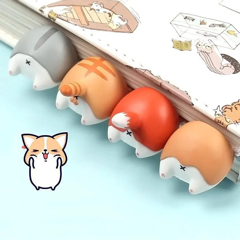 Lovely Corgi Cat Hamster Fox Bookmark SP14484