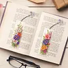 3Pcs DIY Flowers Special Shape Diamond Painting Bookmark