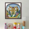 Summer Cabin-14CT Stamped Cross Stitch 25*26cm/9.84*10.24in