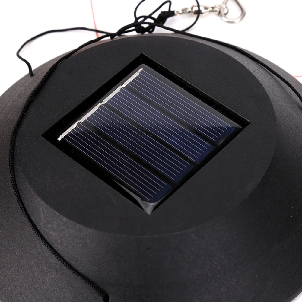 Solar Color Changing Wind Chime Lamps Star Moon Pendant Garden Light (A)