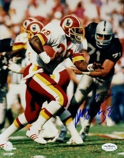 George Rogers Heisman Redskins Signed Jsa Cert Sticker 8x10 Photo Poster painting Autograph