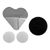 Heart Shaped Blind Spot Mirrors for Cars Vehicle Frameless Stick-On Side Mirror