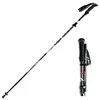 1pc Pack Collapsible Trekking Poles - Strong Adjustable Aluminum Alloy Hiking or Walking Sticks - Lightweight Quick Adjust Locks with EVA Foam Handle for All Terrain