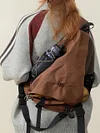 Outdoor trendy brand retro water-repellent commuting and cycling shoulder bag