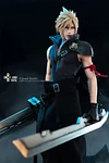 1/6 Scale Sction Figure AC ver. Cloud Strife - (FF7) Final Fantasy VII Statue - GAMETOYS