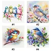 Animal Full 18CT 2 Strands DIY Stamped Cross Stitch Kits for Beginners Adults Home Wall Decor Cross Stitch Art and Crafts Kits 25x25cm