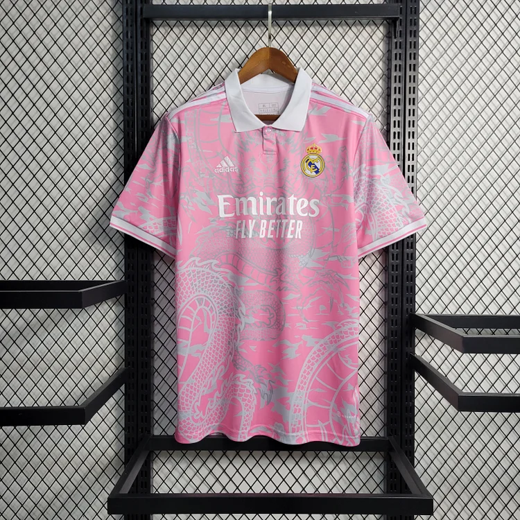 Real Madrid Chinesisch Drache Limited Edition Shirt Kit 2023-2024 - Pink