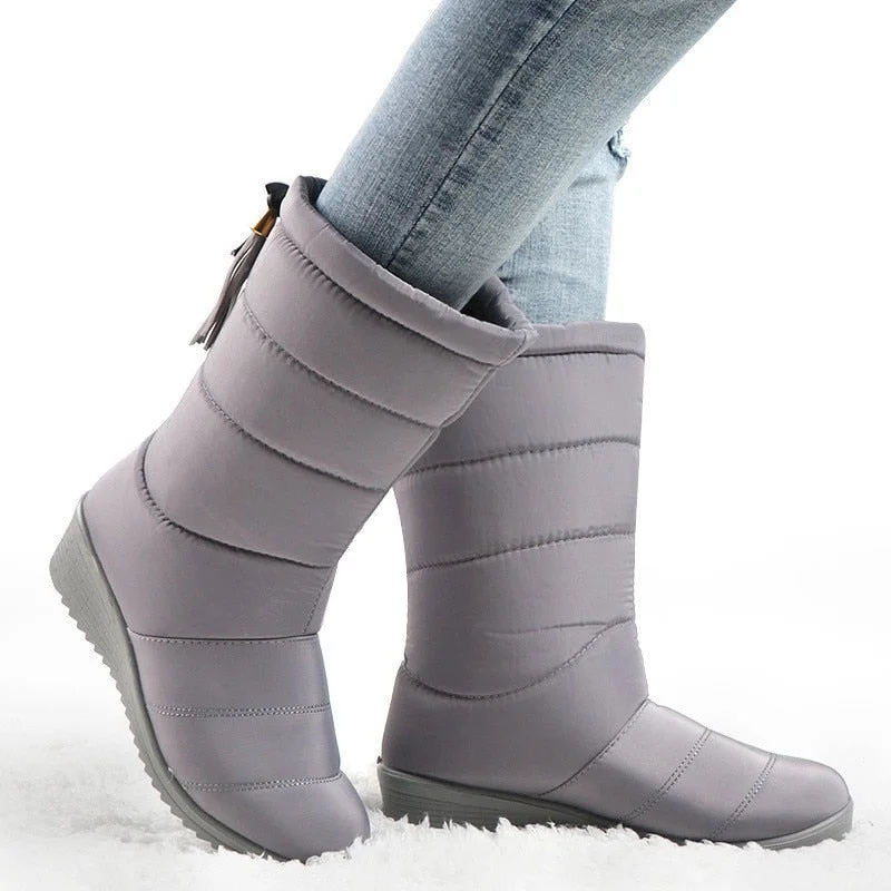 Women Boots Women's Winter Shoes Keep Warm Shoes Woman Waterproof Ladies Snow Boots For Women Winter Boots Heels Botas Mujer