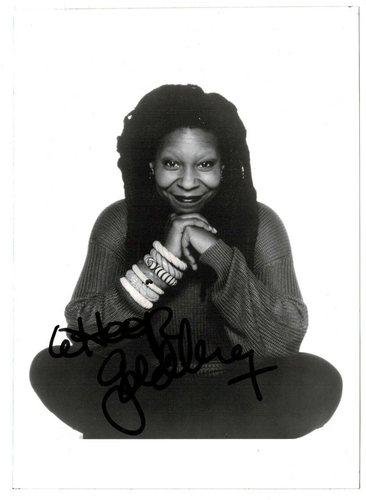 Whoopi Goldberg signed autographed Photo Poster painting! AMCo! 14536