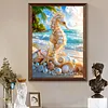 Diamond Painting -DIY Round Drill Pearl Seahorse