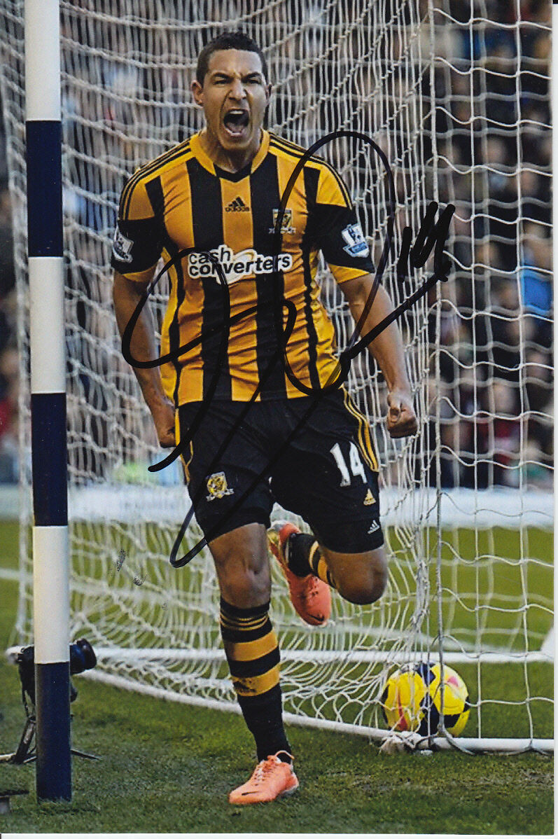 HULL CITY HAND SIGNED JAKE LIVERMORE 6X4 Photo Poster painting 4.