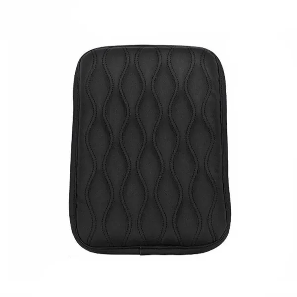 New Leather Car Armrest Mat Auto Armrests Storage Box Mats Anti Scratch Dust-proof Cushion Pads Cover Protector Interior