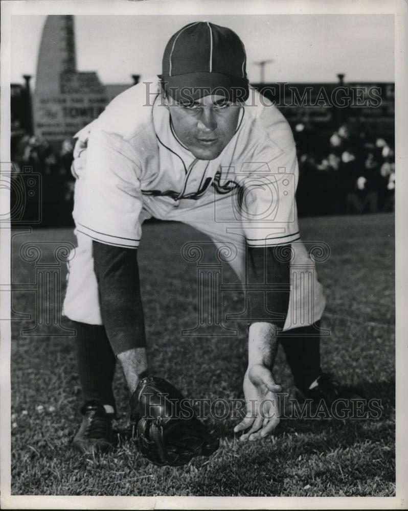 Press Photo Poster painting Irv Knonpka - ora49173