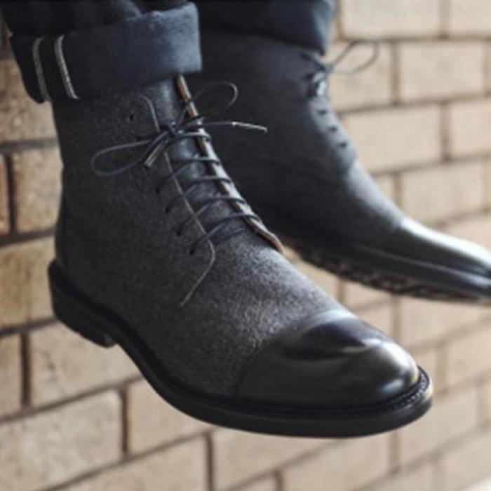 Fashion Color Matching Boots