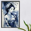 (40*60cm)Girl - Round AB Drill Diamond Painting