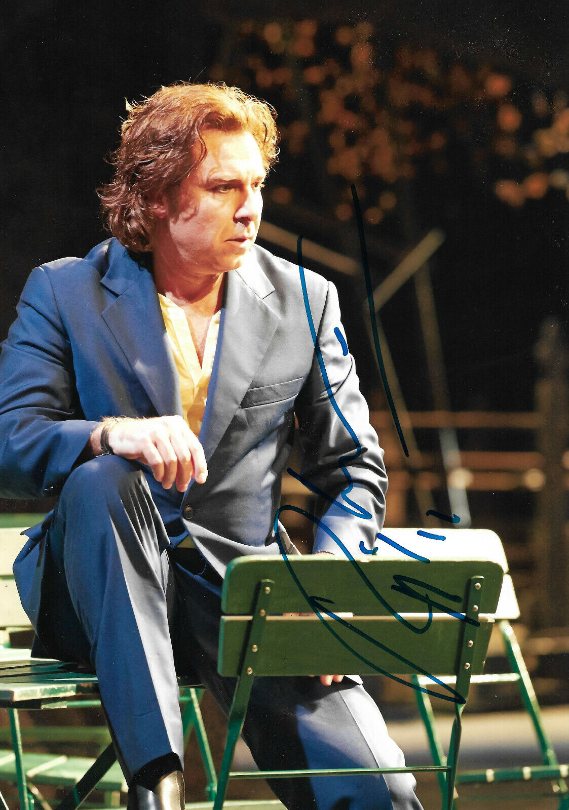 Roberto Alagna Opera signed 8x12 inch Photo Poster painting autograph