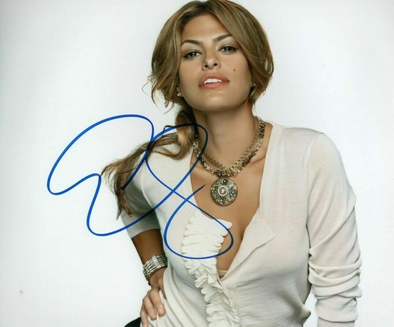 Eva Mendes Autographed Signed 8x10 Photo Poster painting ( Training Day ) REPRINT