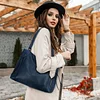Damen Handtasche Leder Henkeltasche Top Griff Tasche Vintage Weiches Umh&auml;ngetasche Schultertasche f&uuml;r Frauen