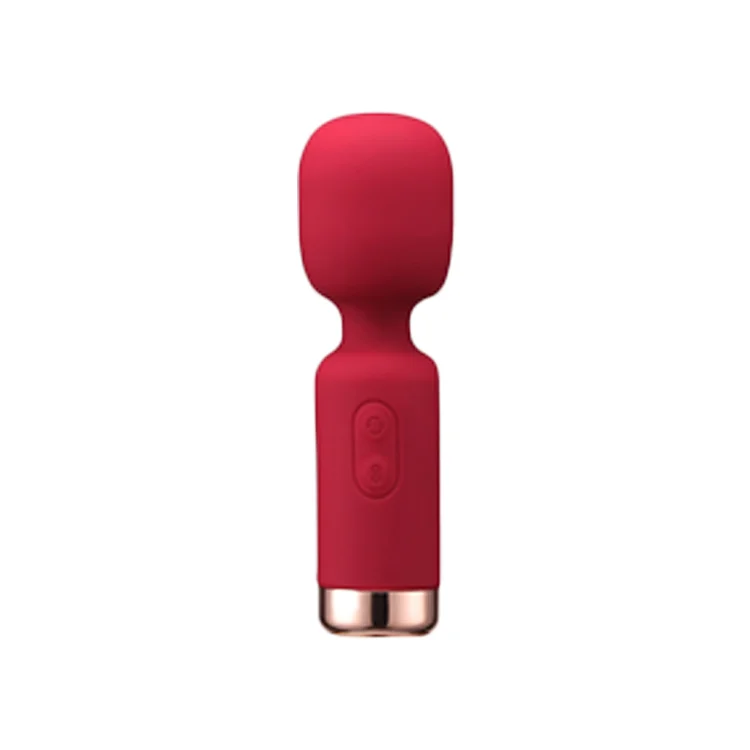 Rechargeable Mini Wand Vibrator – Waterproof, Powerful Clitoral Stimulator, Travel-Friendly Personal Massager for Women
