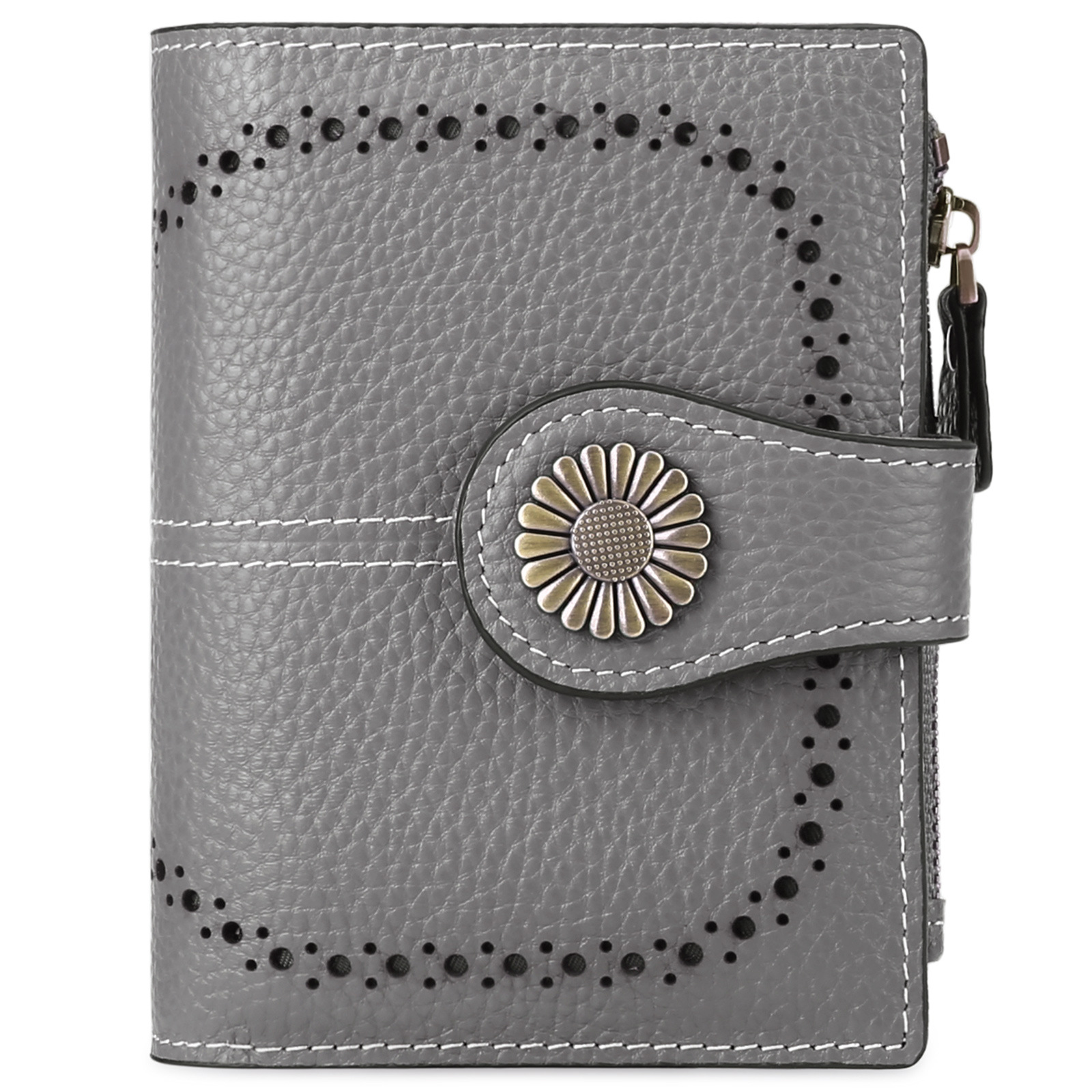 Cropped Zip Wallet