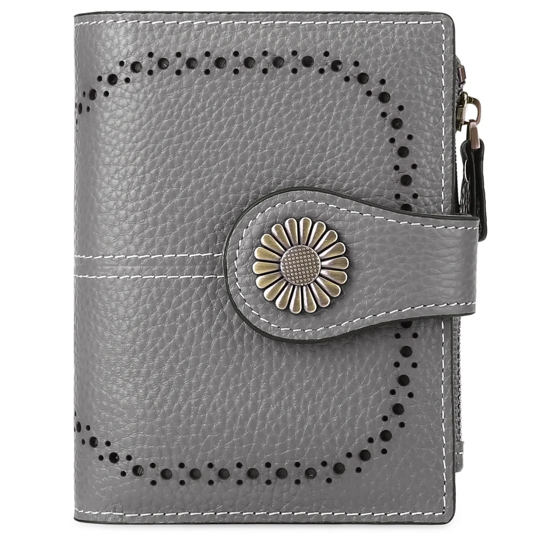 Cropped Zip Wallet