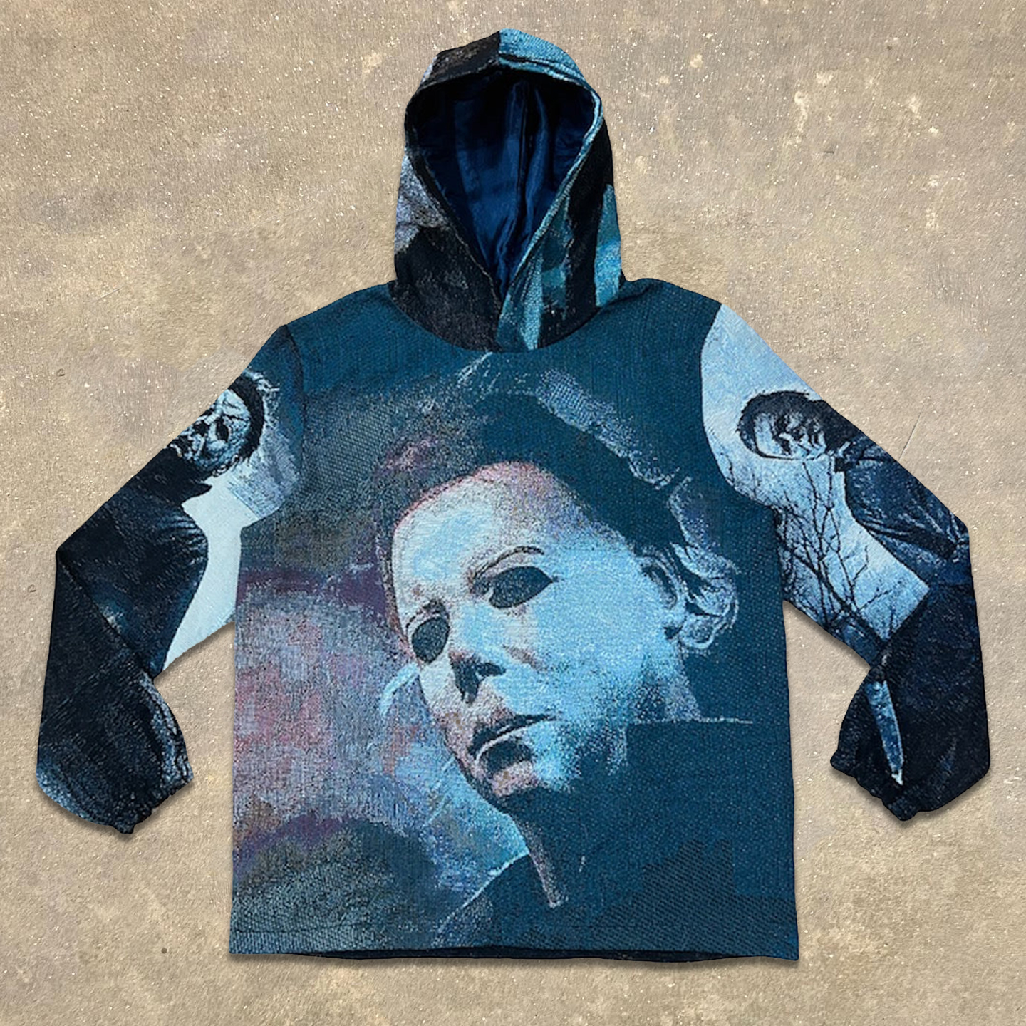 Killer Print Long Sleeve Hoodies