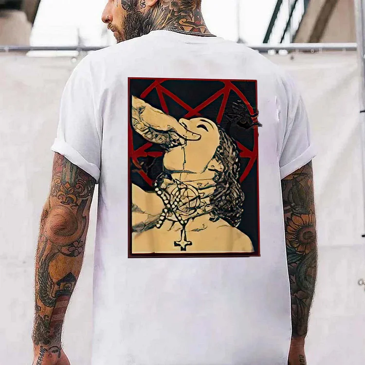 Choke Me Up Printed Men's T-shirt