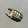 Titanium Alloy EDC Decompression Toy Mecha Beetle Press Push Card Artifact Magnetic Coin Toy Pendant