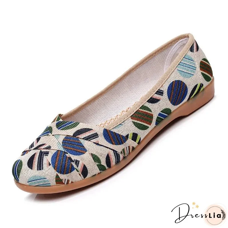 GAI Classics Women's Casual Shoes Quick-Drying Breathable Comfortable Non-Slip Casual Shoes for Summer