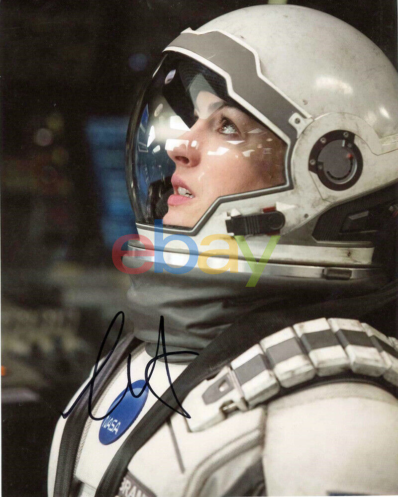 Anne Hathaway Interstellar AUTOGRAPH Signed 8x10 Photo Poster painting reprint