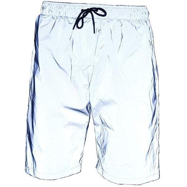 Reflective Fluorescent Shorts for Casual Night Running