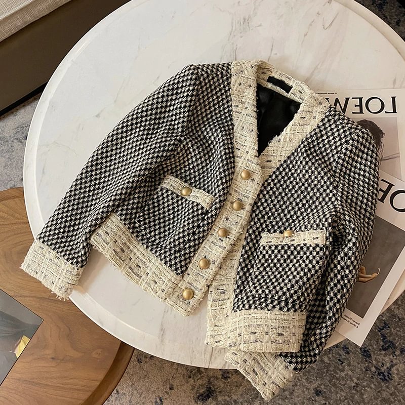 Light Cooked Wind Short Coat Female | EGEMISS