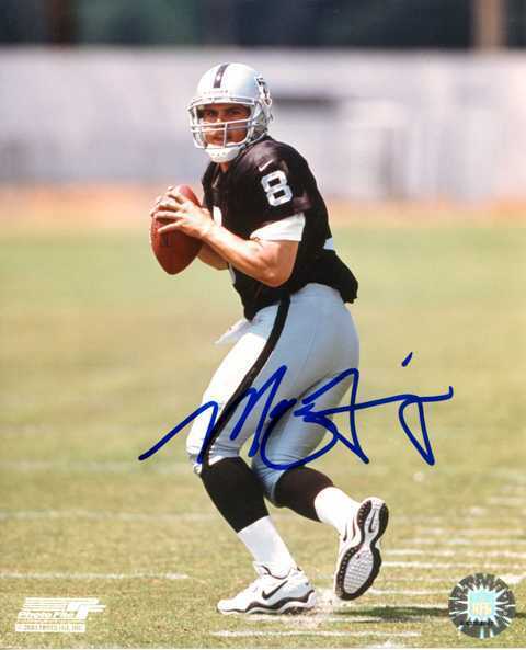 Marcus Tuiasosopo Raiders Huskies Autographed Signed 8x10 Photo Poster painting CFS Holo COA